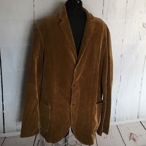 VTG POLO Ralph Lauren Men's Corduroy Blazer SZ XL